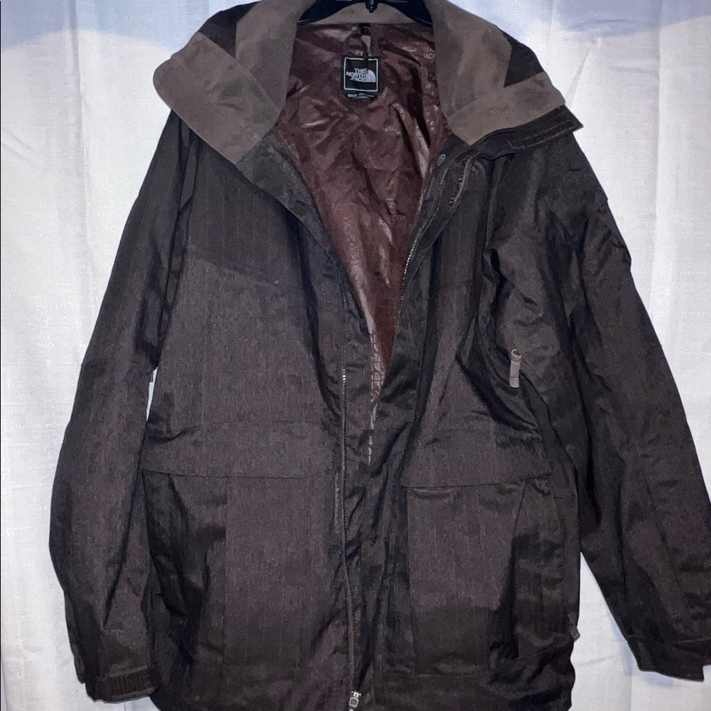 Men North face ski jacket